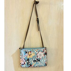 Lauren Ralph Lauren Women's Floral Dual-Compartment Crossbody Bag